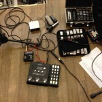 RP360XP setup during soundcheck in Milan with Lowlands